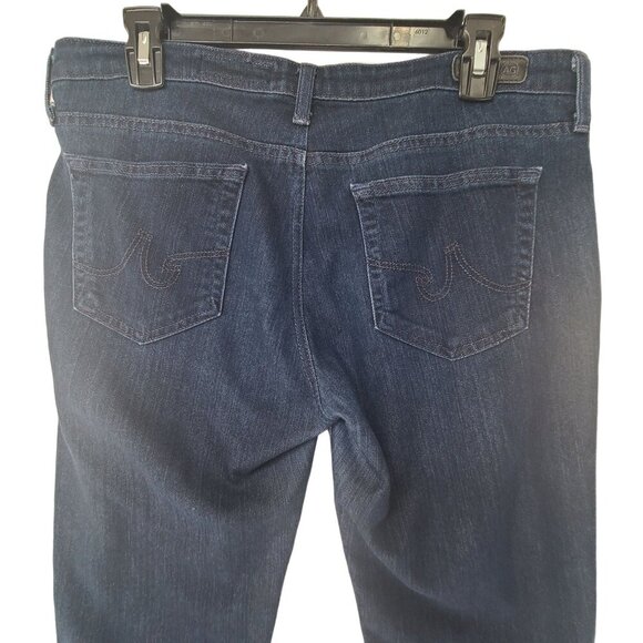 Adriano Goldschmeid Women's Stevie Slim Straight Jeans Blue Size 34x28 size 10 - Picture 6 of 8